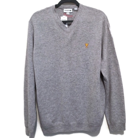 lacoste cashmere sweater